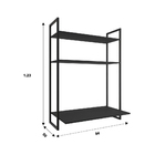 Escrivaninha Suspensa Estilo Industrial Tokyo - Fit Mobel - P