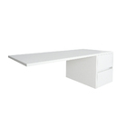 Escrivaninha Suspensa Mesa Para Computador Ou Notebook Branco