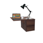 Escrivaninha Suspensa Mesa Para Notebook Em Mdf - Madeirado