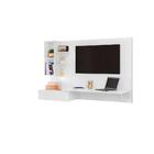 Escrivaninha Suspensa Multifuncional Safira Branco