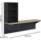 Escrivaninha Suspensa Para Escritorio Tech Clb