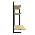 Escrivaninha Suspensa Tokyo Natura E Preta