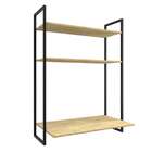 Escrivaninha Suspensa Tokyo Natura E Preta