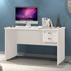 Escrivaninha Thor J&a Móveis 2 Gavetas 120cm Off White Off Wh