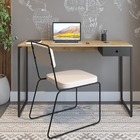 Escrivaninha Tokyo Castanho/preto - Móveis Belo