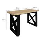 Escrivaninha Tokyo Cavalho E Preta