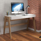 Escrivaninha Trend Com 02 Gavetas Hanover E Off White A05 - D