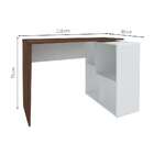 Escrivaninha Urban Ipê E Branca