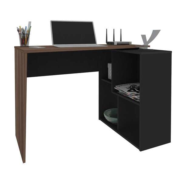 Escrivaninha Urban Ipê E Preta