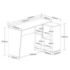 Escrivaninha Urban Ipê E Preta