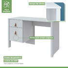 Escrivaninha Valência 1 Pt 1 Gv Branca