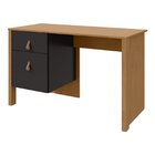 Escrivaninha Valência Móveis Lopas 1 Porta 122cm Amêndoa Clea