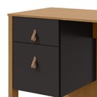 Escrivaninha Valência Móveis Lopas 1 Porta 122cm Amêndoa Clea