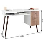 Escrivaninha Veneza 1 Gv Branca E Rústico