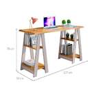 Escrivaninha Vital Cinamomo E Off White