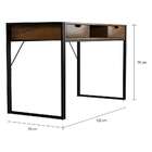 Escrivaninha Well-being Ipê E Preta