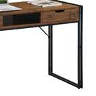 Escrivaninha Wooden Amêndoa E Preta