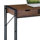 Escrivaninha Wooden Amêndoa E Preta