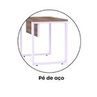 Escrivaninha X X P25 90cm Industrial Walnut E Lilas Walnut/li