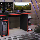 Escrivaninha Xp 1000 Gamer Black/vermelho – Giga Móveis