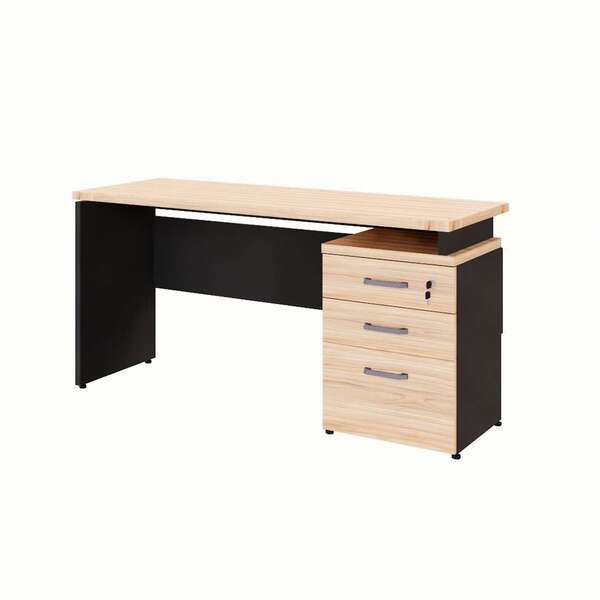 Escrivaninha Yaris 3 Gv Calvi E Preta 150 Cm