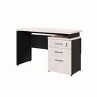 Escrivaninha Yaris 3 Gv Carvalho Berlin E Preta 120 Cm