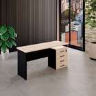 Escrivaninha Yaris 4 Gv Calvi E Preta 150 Cm