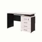 Escrivaninha Yaris 4 Gv Carvalho Berlin E Preta 120 Cm