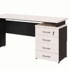 Escrivaninha Yaris 4 Gv Carvalho Berlin E Preta 150 Cm