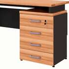 Escrivaninha Yaris 4 Gv Nogal Sevilha E Preta 120 Cm