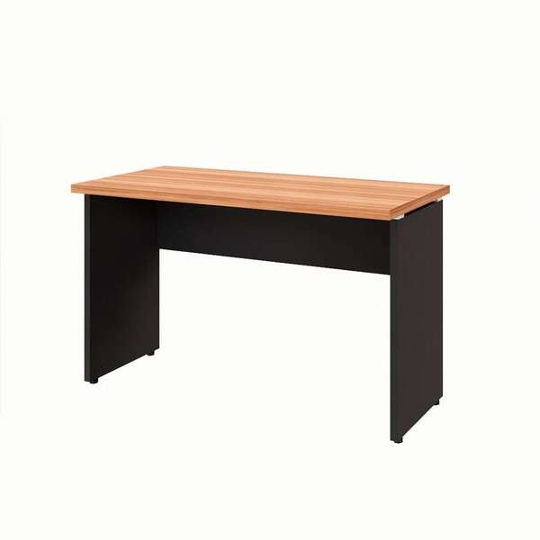 Escrivaninha Yaris Nogal Sevilha E Preta 120 Cm