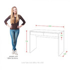 Escrivaninha Zanzini Max Com Duas Gavetas