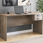 Escrivaninha Zoe 2 Gavetas Castanho