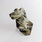 Escultura Abstrata Homem Na Pedra Xisto Esmeralda