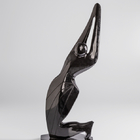 Escultura Abstrata Mulher Em Xisto