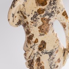 Escultura Abstrata Pensamento Em Rocha Granito