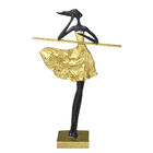 Escultura Bailarina 34cm Ellegance Gold Espressione