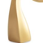 Escultura Baleia Dourada Em Poliresina 12805 Mart