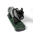 Escultura Cachorro Em Xisto Esmeralda