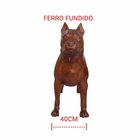 Escultura Cachorro Pitbull  Jardim Pronto Artes