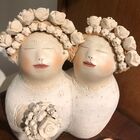 Escultura Casal Lgbtqia+ Nené Cavalcanti