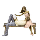 Escultura Casal Prosperidade 21cm Espressione