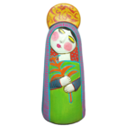 Escultura Cerâmica Nossa Sra Delly Figueiredo 28cm - Mod. 1