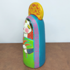 Escultura Cerâmica Nossa Sra Delly Figueiredo 28cm - Mod. 1