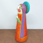 Escultura Cerâmica Santa Delly Figueiredo 32 Cm - Mod. 2