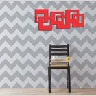 Escultura De Madeira Para Parede 100 X 45 Cm Mdf Laminado Ver