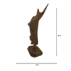 Escultura De Madeira Tronco