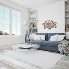 Escultura De Parede Arbusto - Marrom