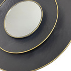 Escultura De Parede Circulos Com Espelho