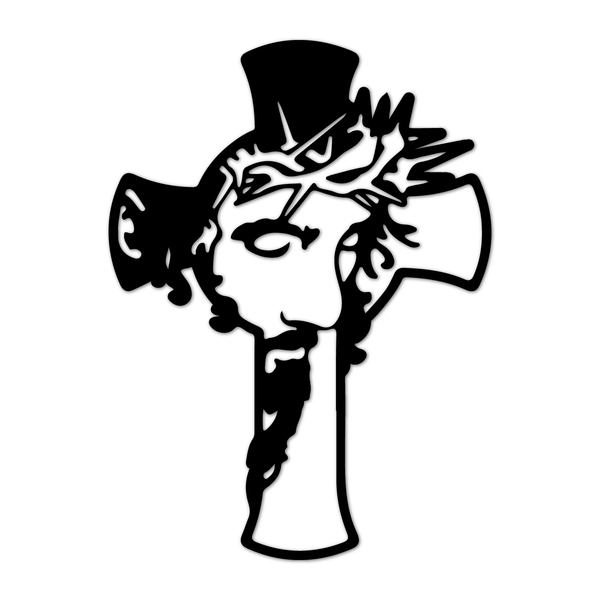 Escultura De Parede Decoração Religião Jesus 60x44cm